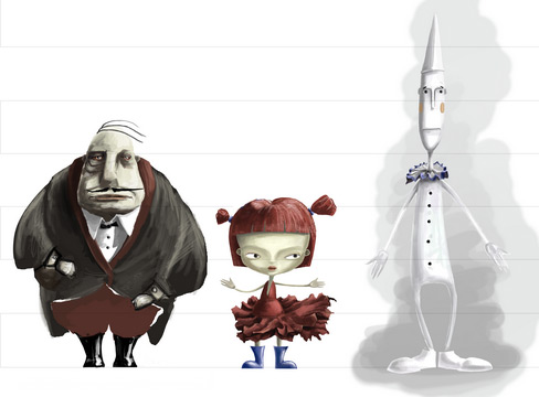 Cirkus Character Designs