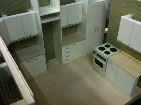 Model kitchen