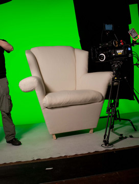 Oversized prop chair